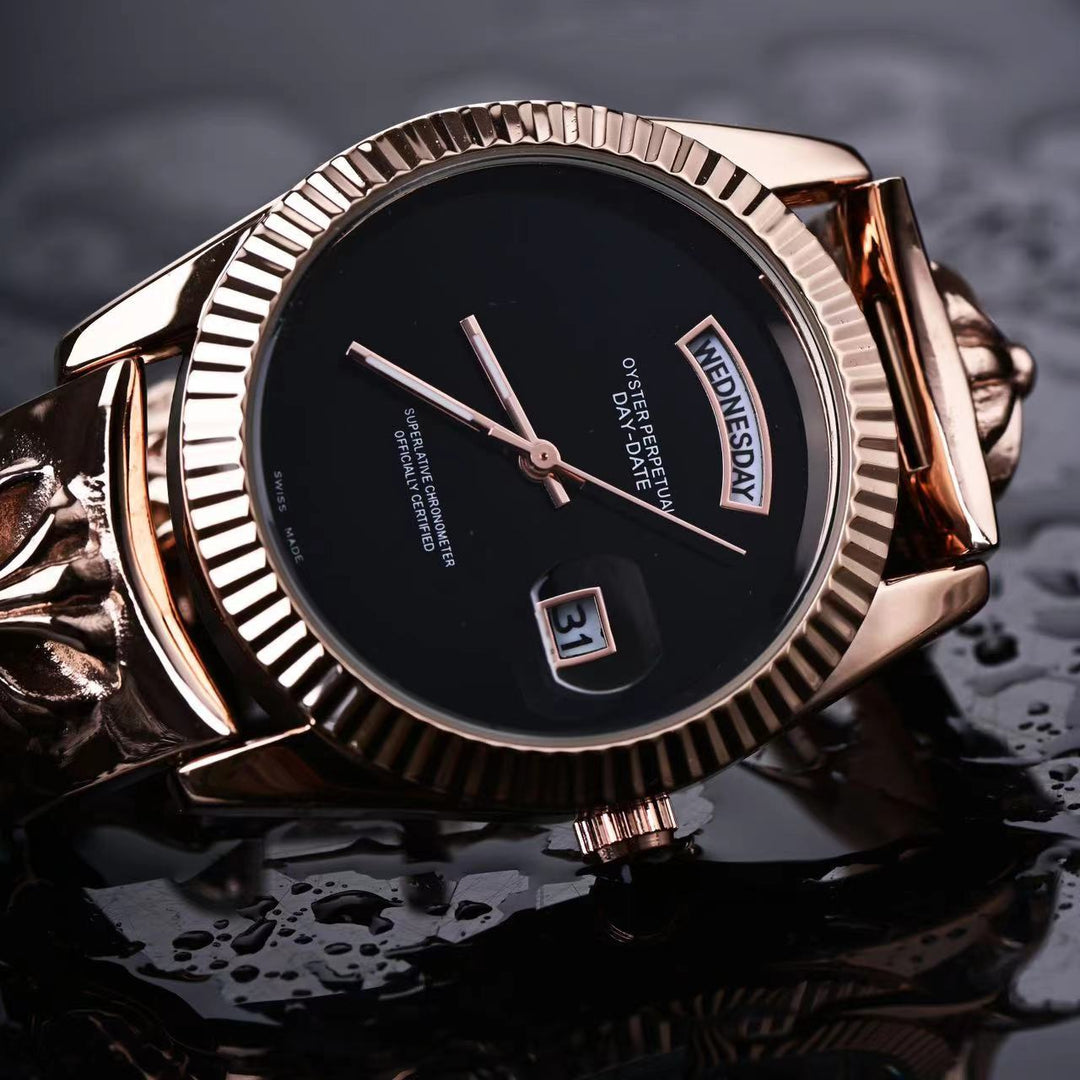 Chrome Hearts-Inspired "Alien" Y2K Mechanical Watch