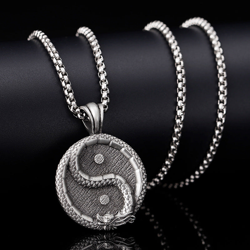 yin & yang necklace