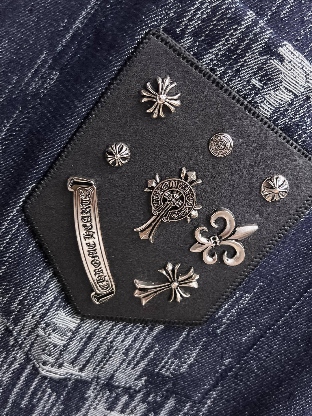 Chrome Hearts horseshoe cross breathable casual shorts