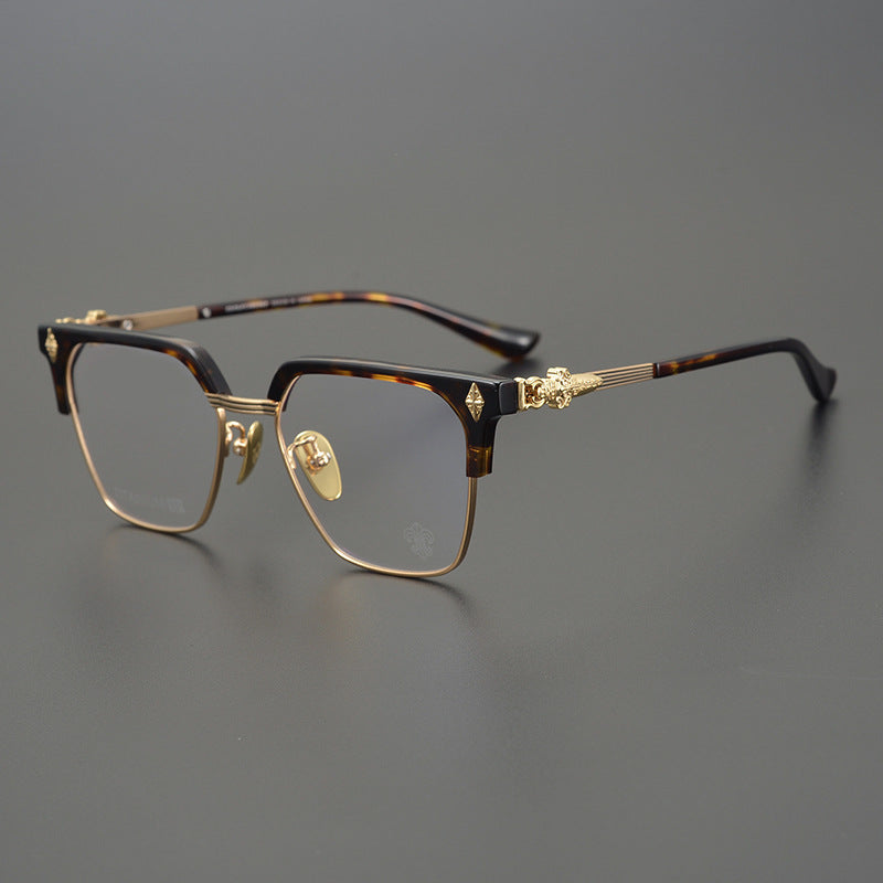 Chrome Hearts Dagger Cross Full Rim Glasses