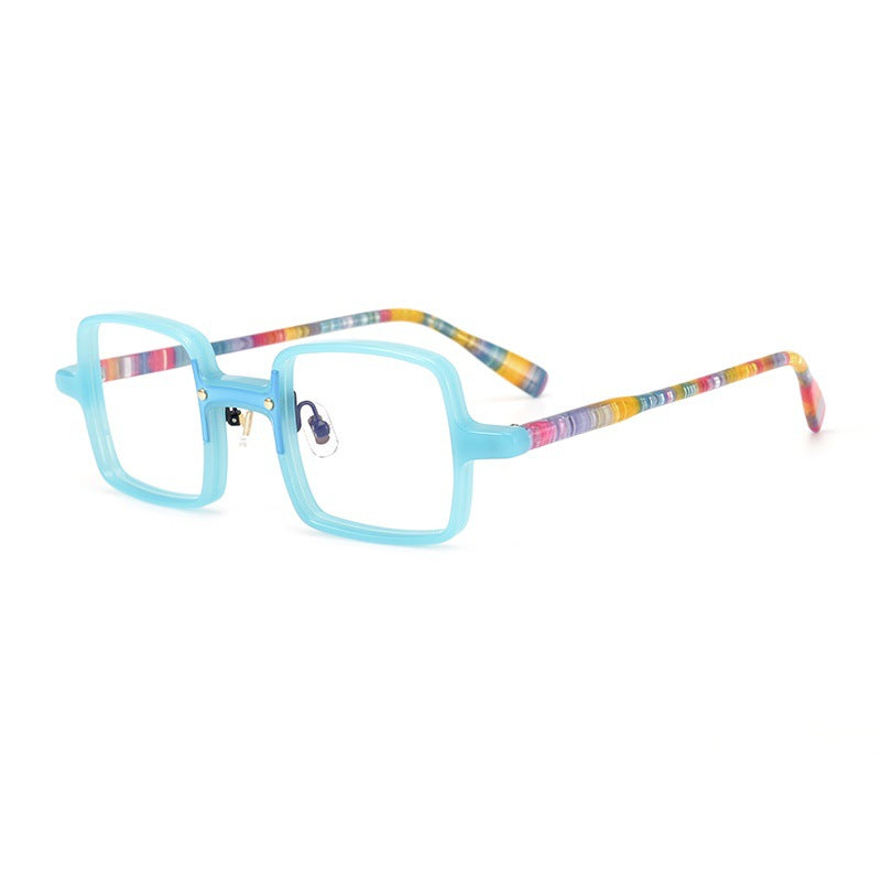 Retro Square Large Frame Glasses