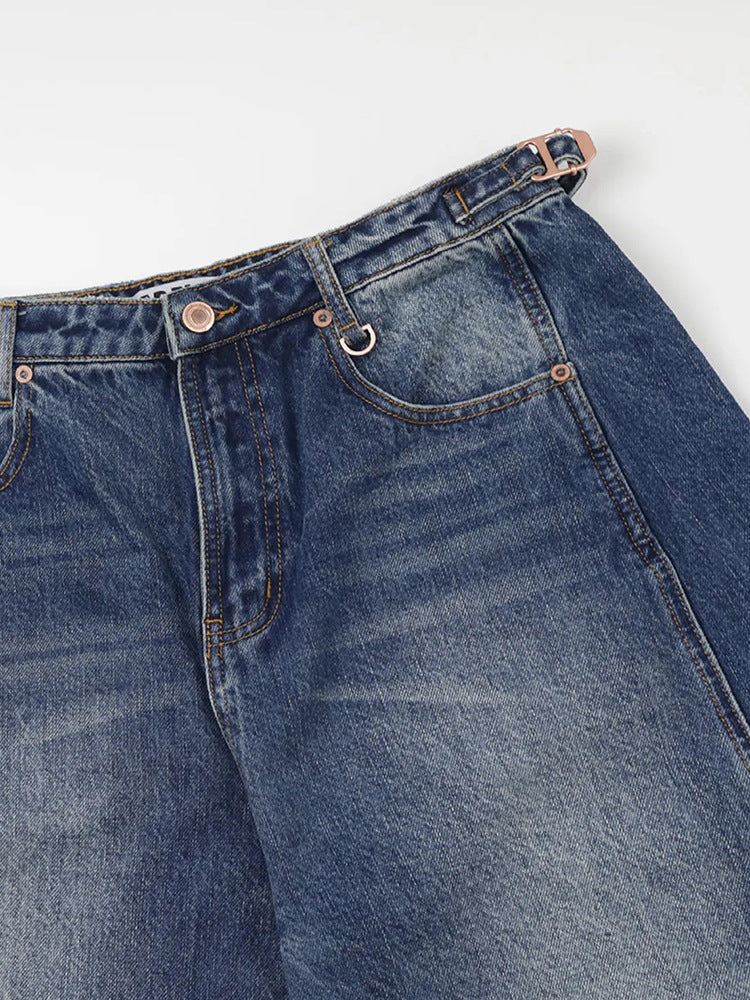 American-Style It-Girl Jeans Loose-Fit & Slimming