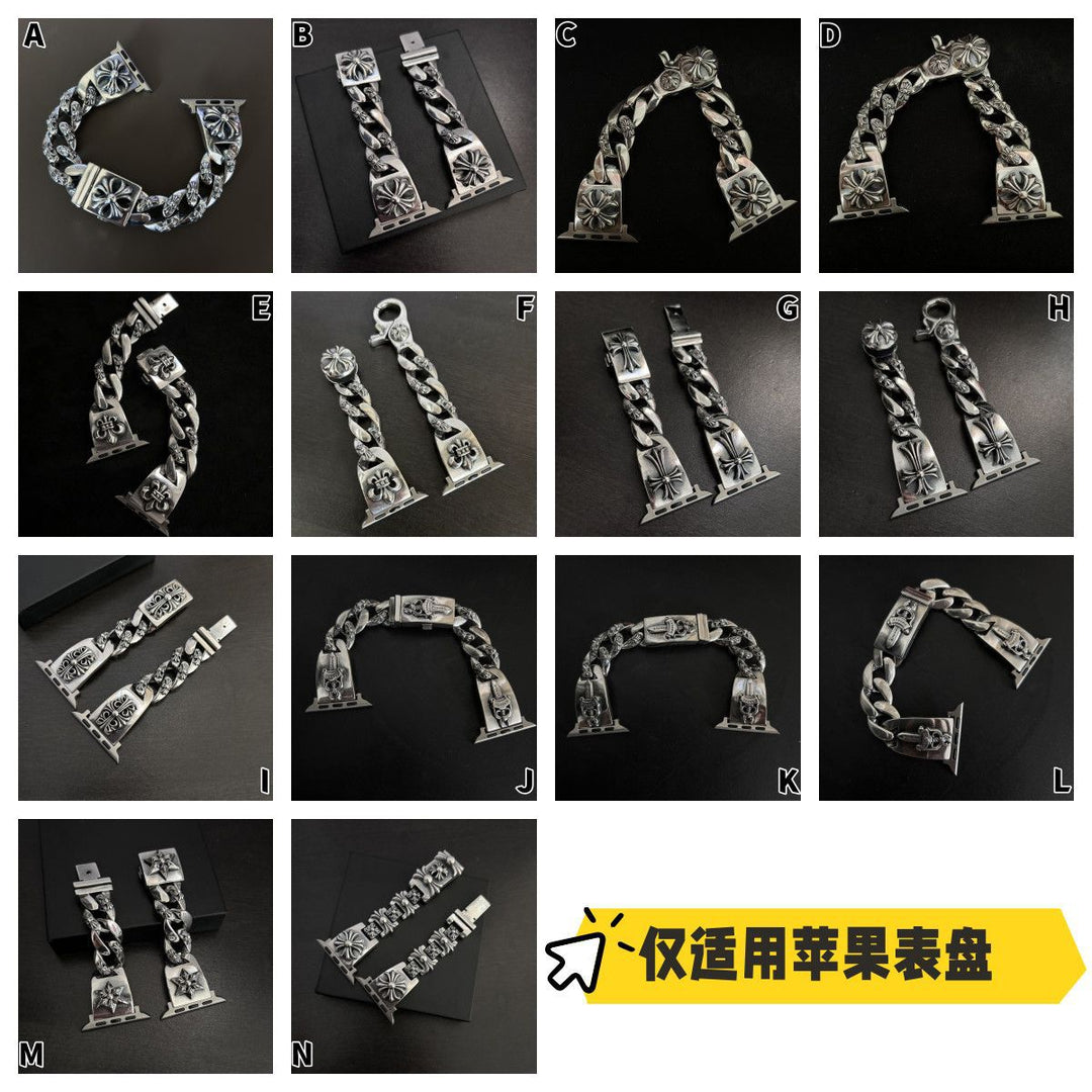Chrome Hearts versatile Apple Watch strap
