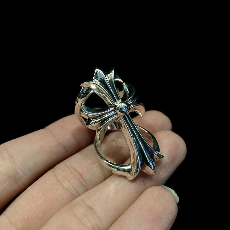 Chrome Hearts 925 Silver Openwork Ring