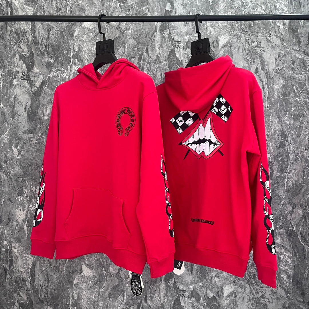 Chrome Hearts Horseshoe Cross  Hoodie Pullover