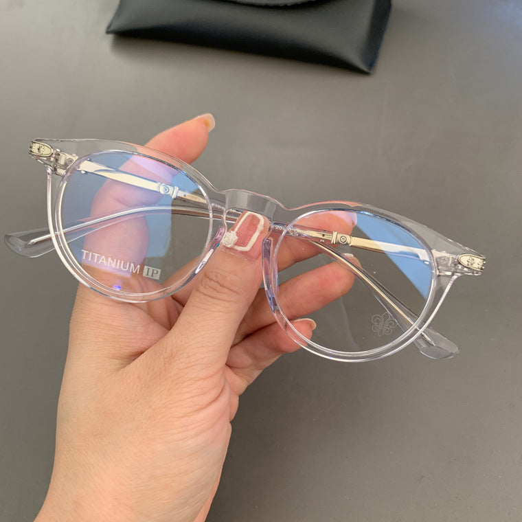 Chrome Hearts retro large frame versatile glasses