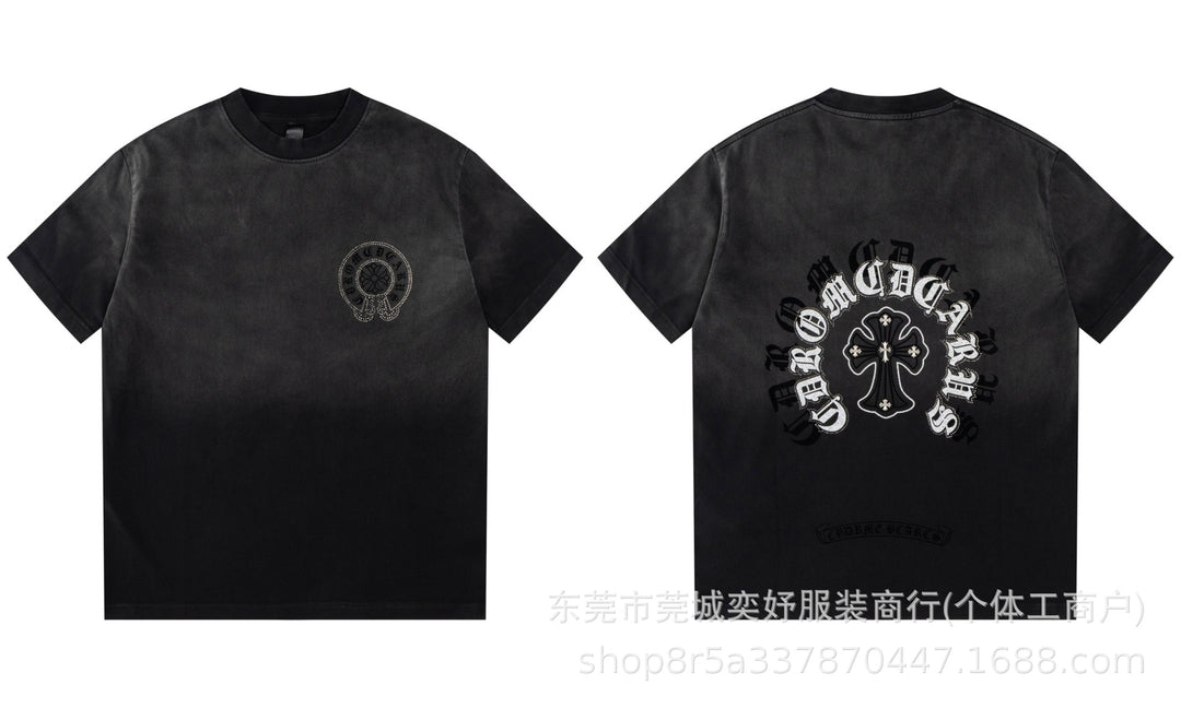 Chrome Hearts Sanskrit Print Short-Sleeve T-Shirt