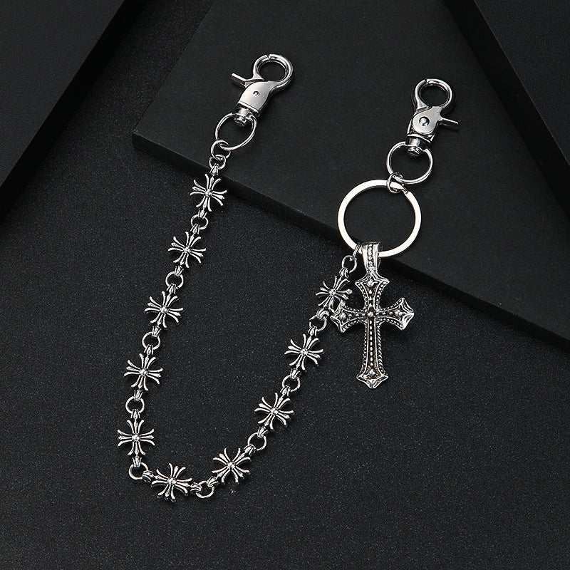 Chrome Hearts dark personality waist chain