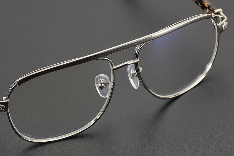Chrome Hearts Hand-Engraved Aviator Glasses