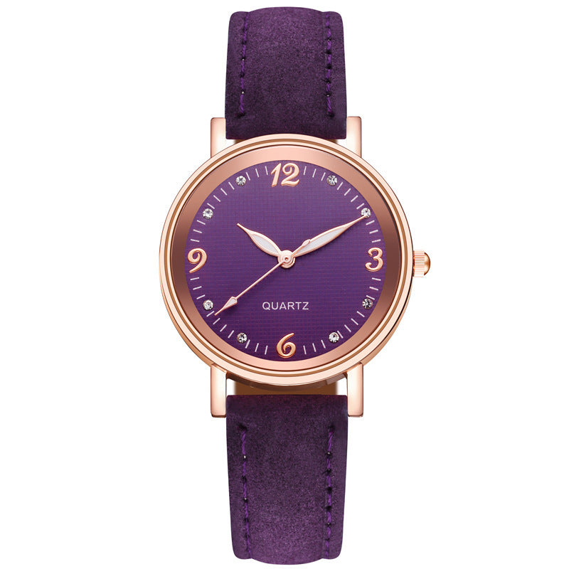 Luminous Watches for Women with Leather Straps and Casual Wear