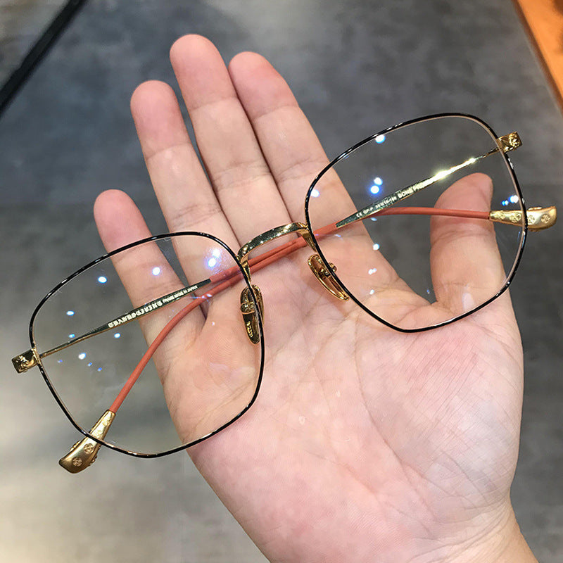Chrome Hearts Double-Bridge Titanium Eyeglasses