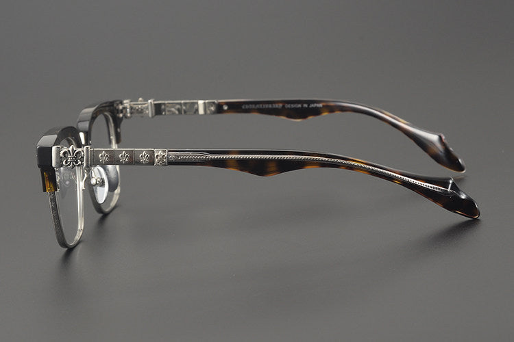 Chrome Hearts Hand-Carved Business Eyeglasses