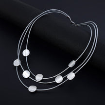 thnic Multi-Layer Clavicle Necklace