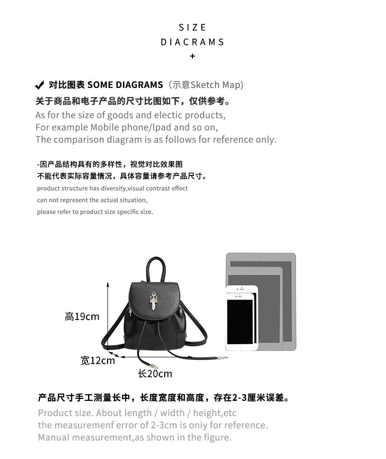 Chrome Hearts mini backpack for travel