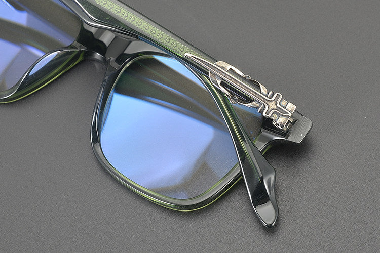 Chrome Hearts Premium Retro Oversized Square Eyeglasses