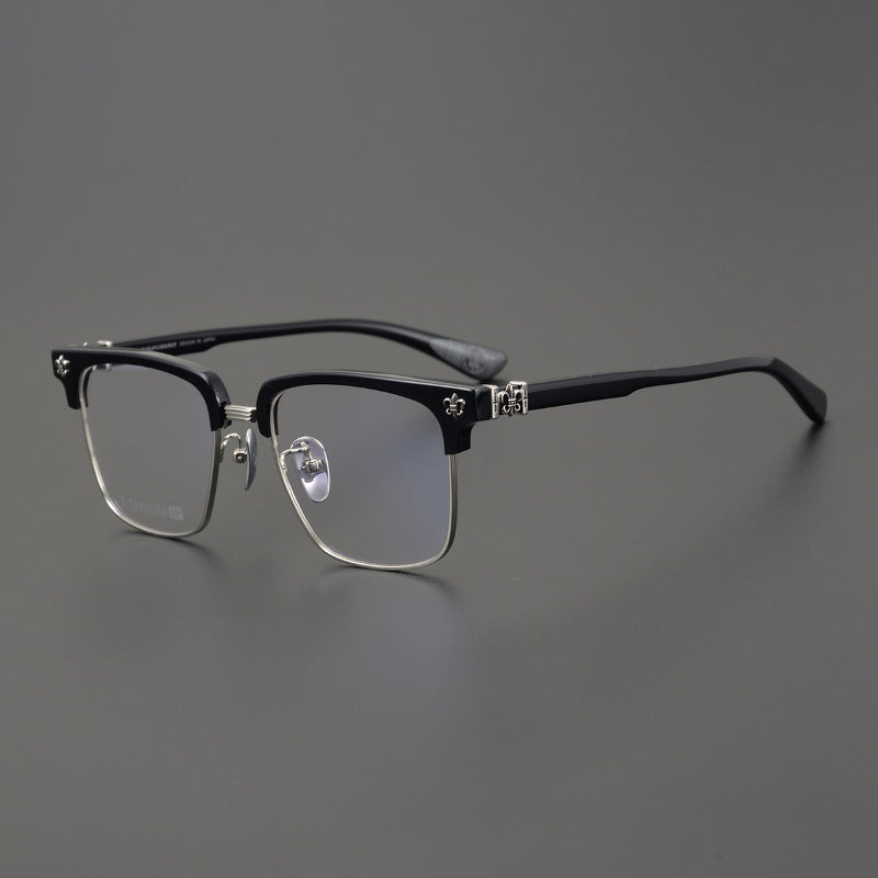 Chrome Hearts hand crafted artistic pure titanium glasses