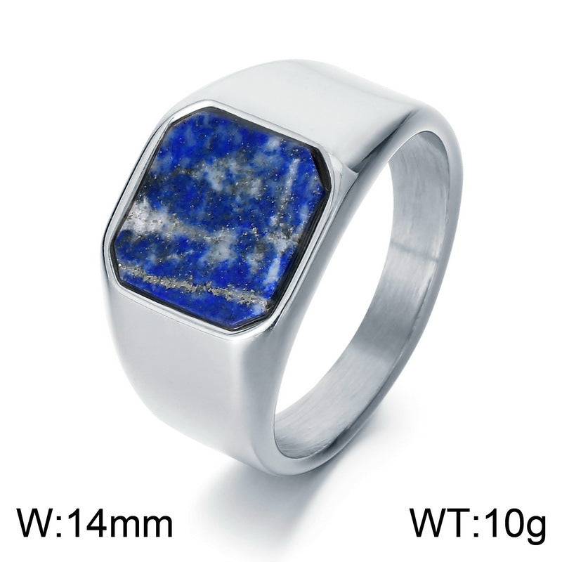 Bold and retro amber stone jewelry