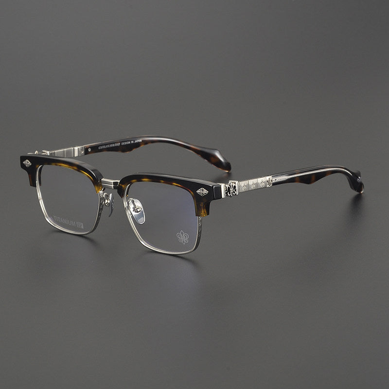 Chrome Hearts Hand-Carved Business Eyeglasses