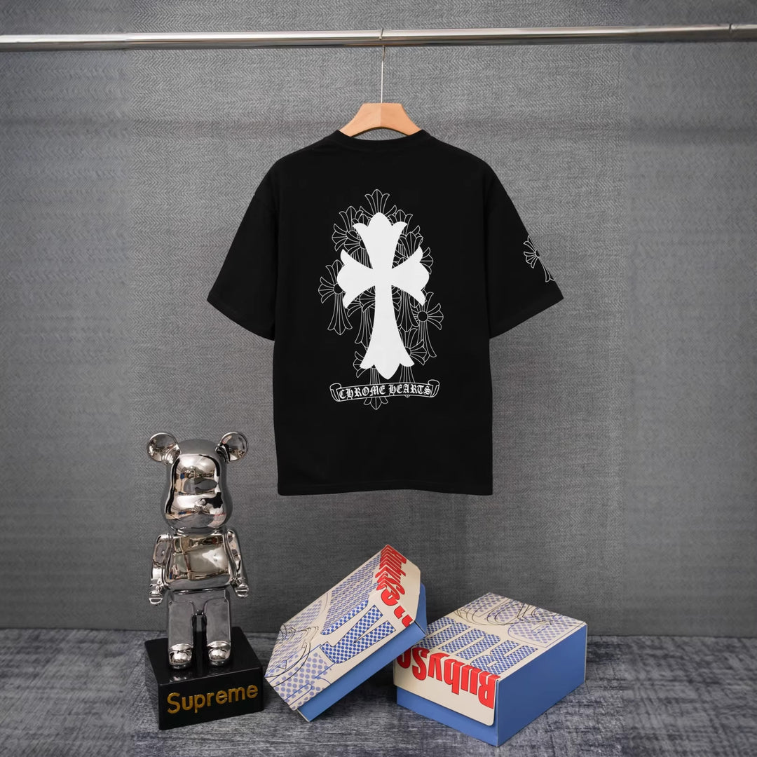 Chrome Hearts Summer Printed Short-Sleeve T-Shirt