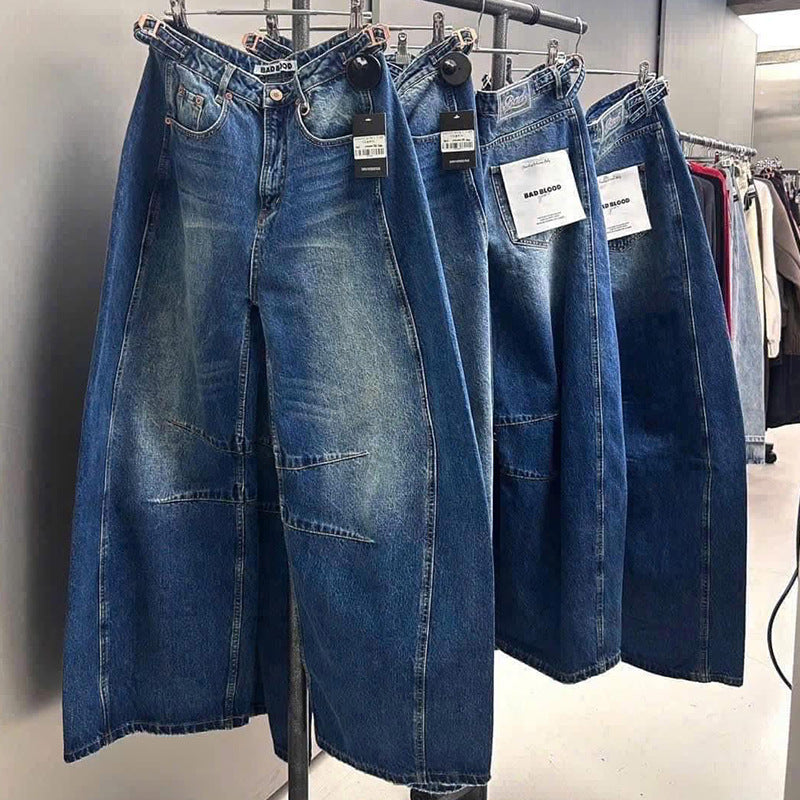 American-Style It-Girl Jeans Loose-Fit & Slimming