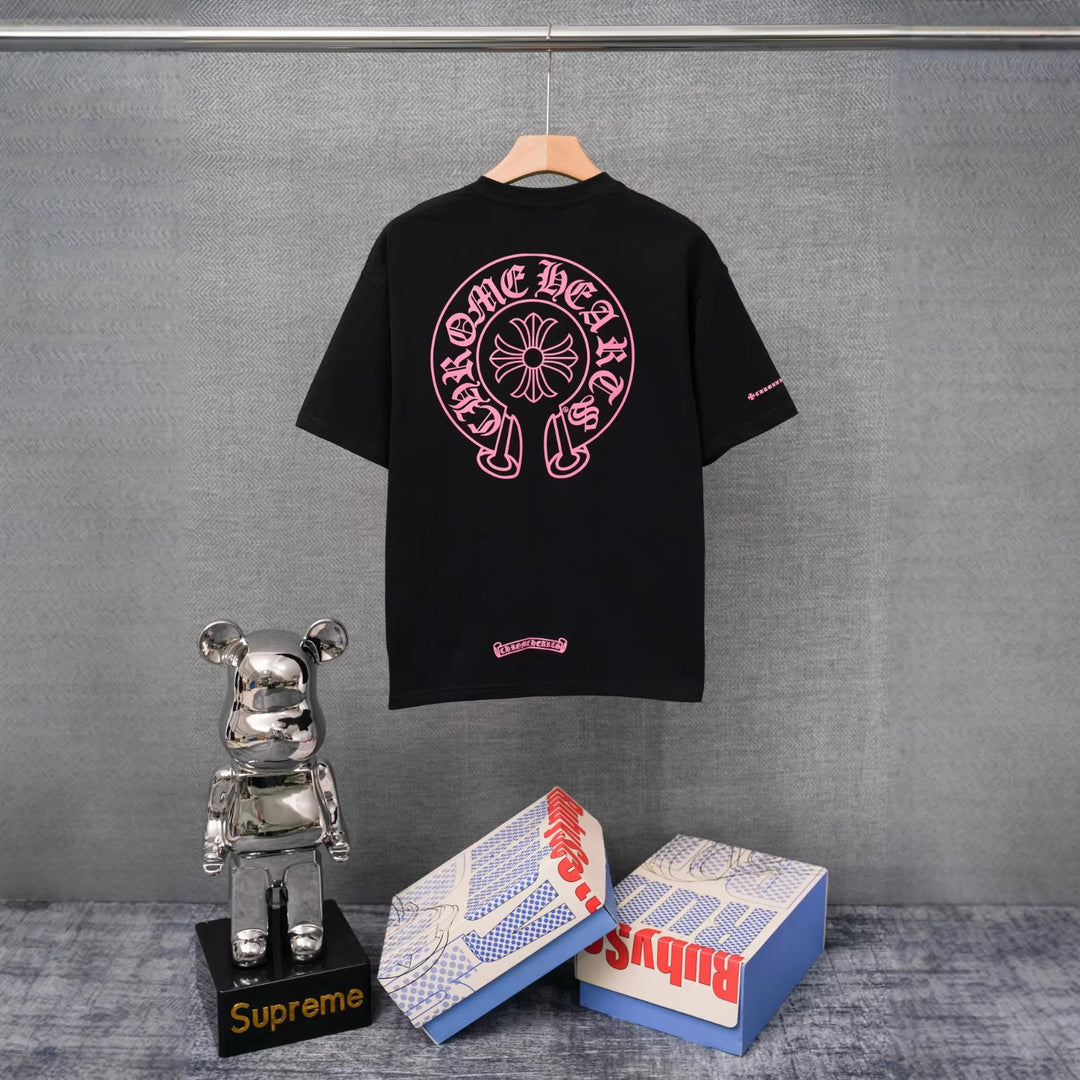 Chrome Hearts Summer Short-Sleeve Printed T-Shirt