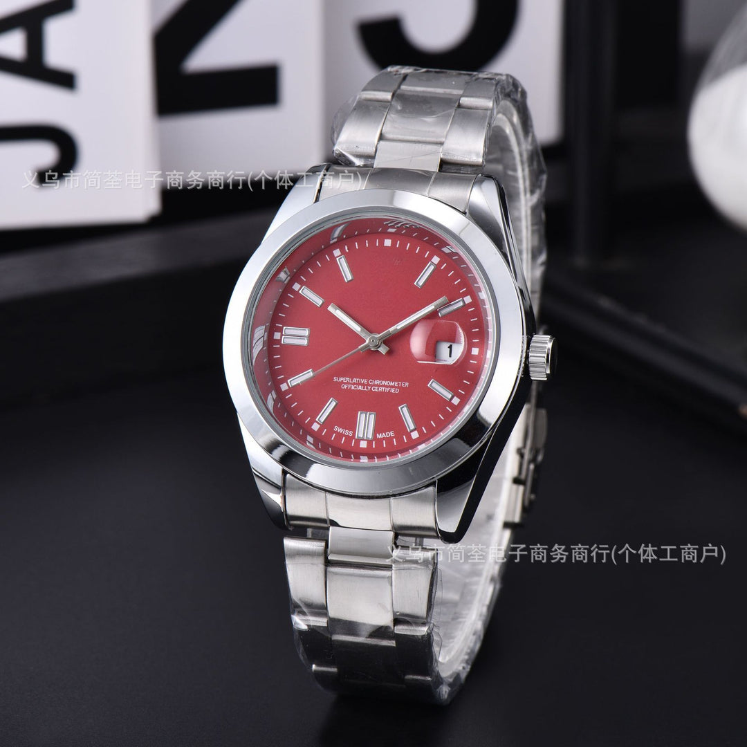 Quartz Couples' Watches with Candy Colored Dials