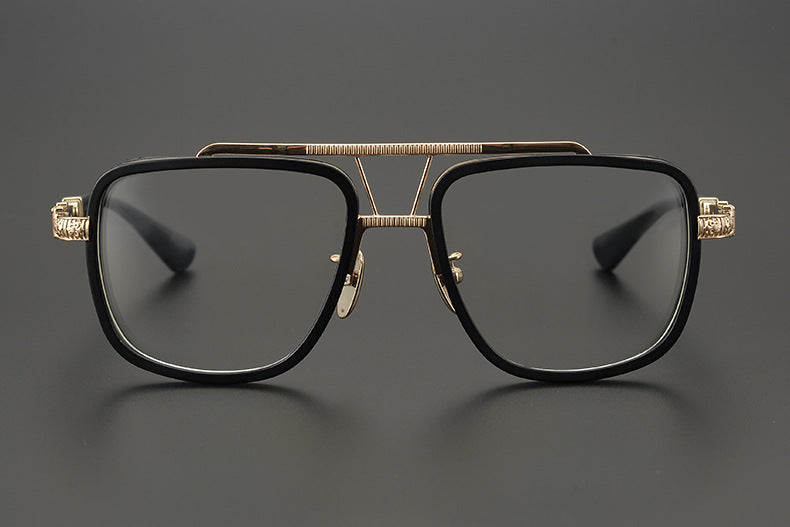 Chrome Hearts Double-Bridge Eyewear with Premium Engraving