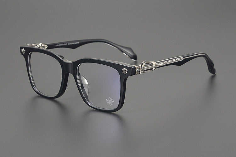 Chrome Hearts Premium Retro Oversized Square Eyeglasses