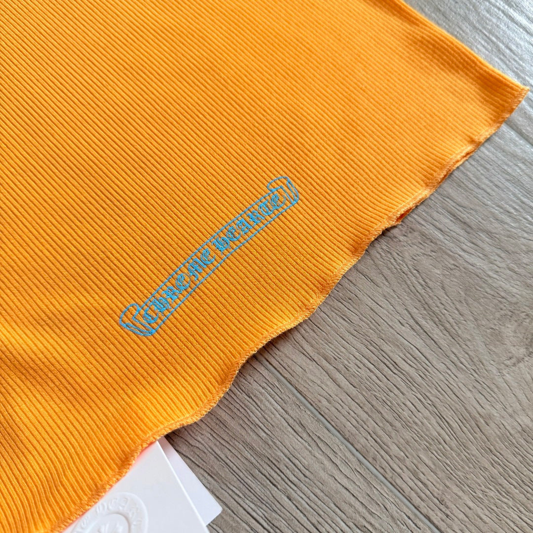 Chrome Hearts Yellow T-Style Printed Vest