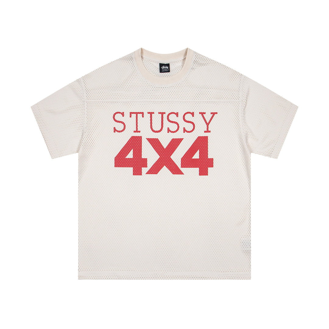 BAPE loose fit short-sleeved letter print t-shirt