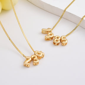 bubble 444 necklace