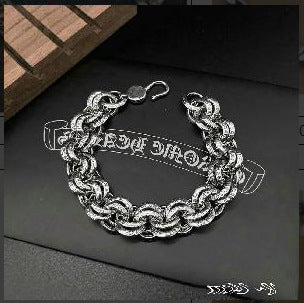 chrome hearts domineering bracelet hip-hop personality men's cross bracelet