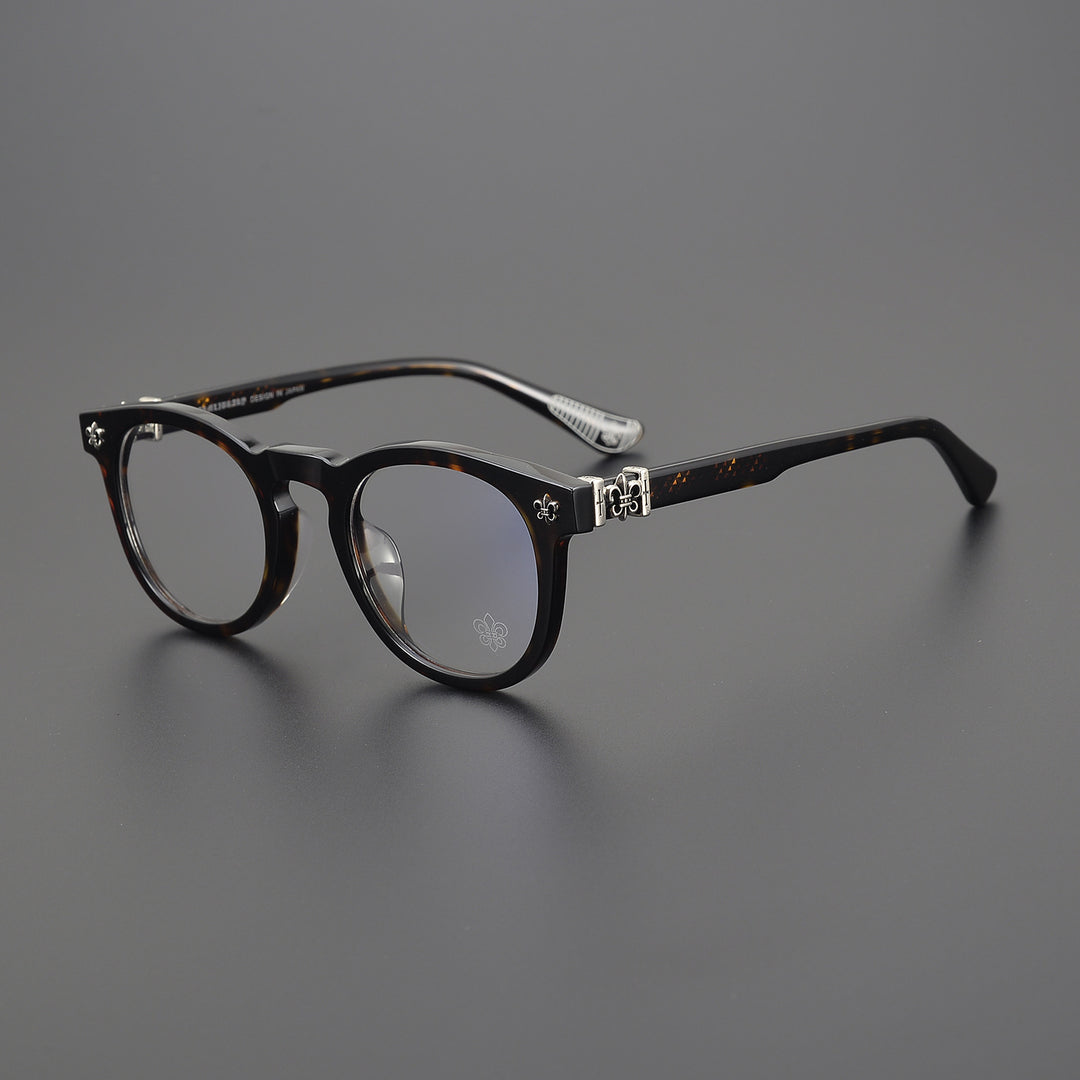 Chrome Hearts Ultralight Acetate Large Round Eyeglass Frames
