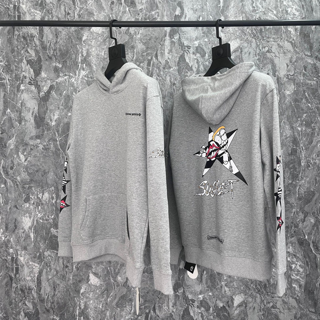 Chrome Hearts Horseshoe Cross  Hoodie Pullover