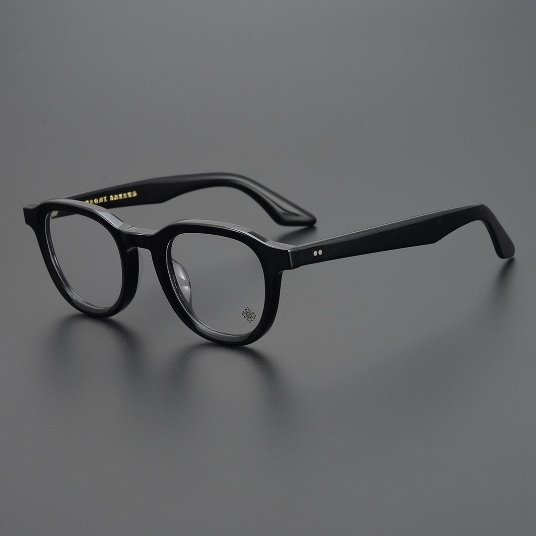 Purely Handmade Acetate Frames Bold Retro Eyeglasses