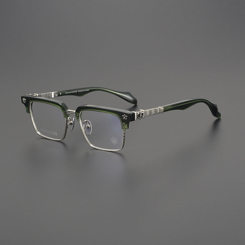 Chrome Hearts Business Browline Eyeglass Frames
