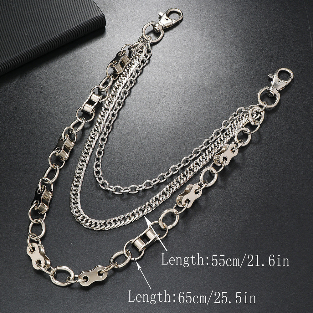 Punk Multi-Layer Chain Hip-Hop Pant Chain