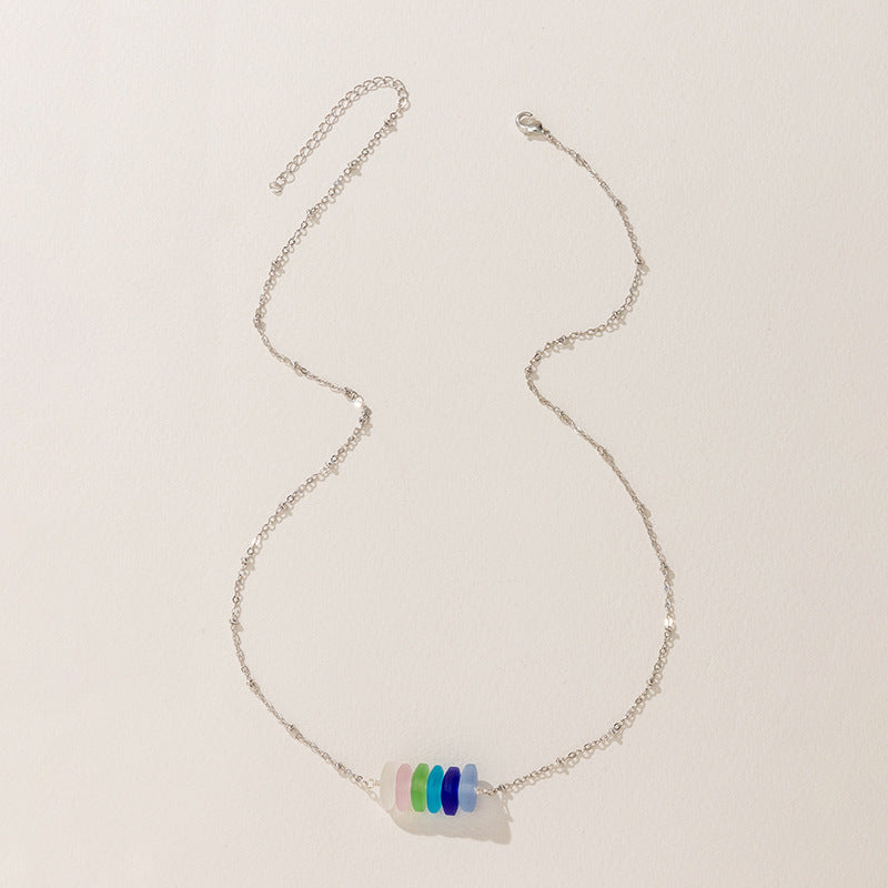 sea glass necklace