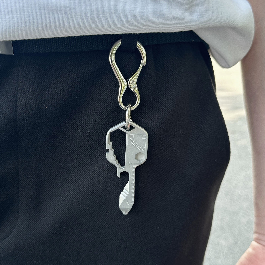 DIY Handmade Metal-Style Keychain