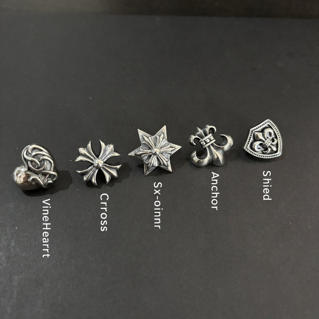Chrome Hearts Retro Brooch, Accessories