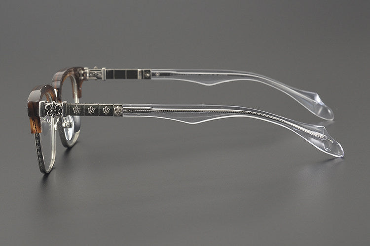 Chrome Hearts Hand-Carved Business Eyeglasses