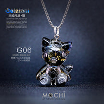 Gera Tony the Cat Cyberpunk Disney Necklace Pendant Keychain