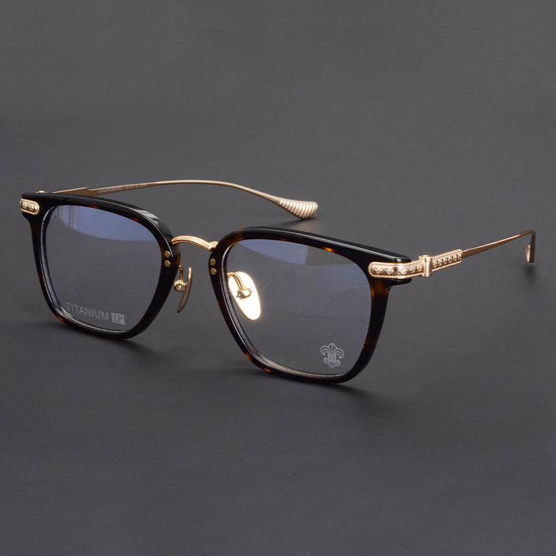 Chrome Hearts Premium Distinctive Full-Rim Eyeglasses