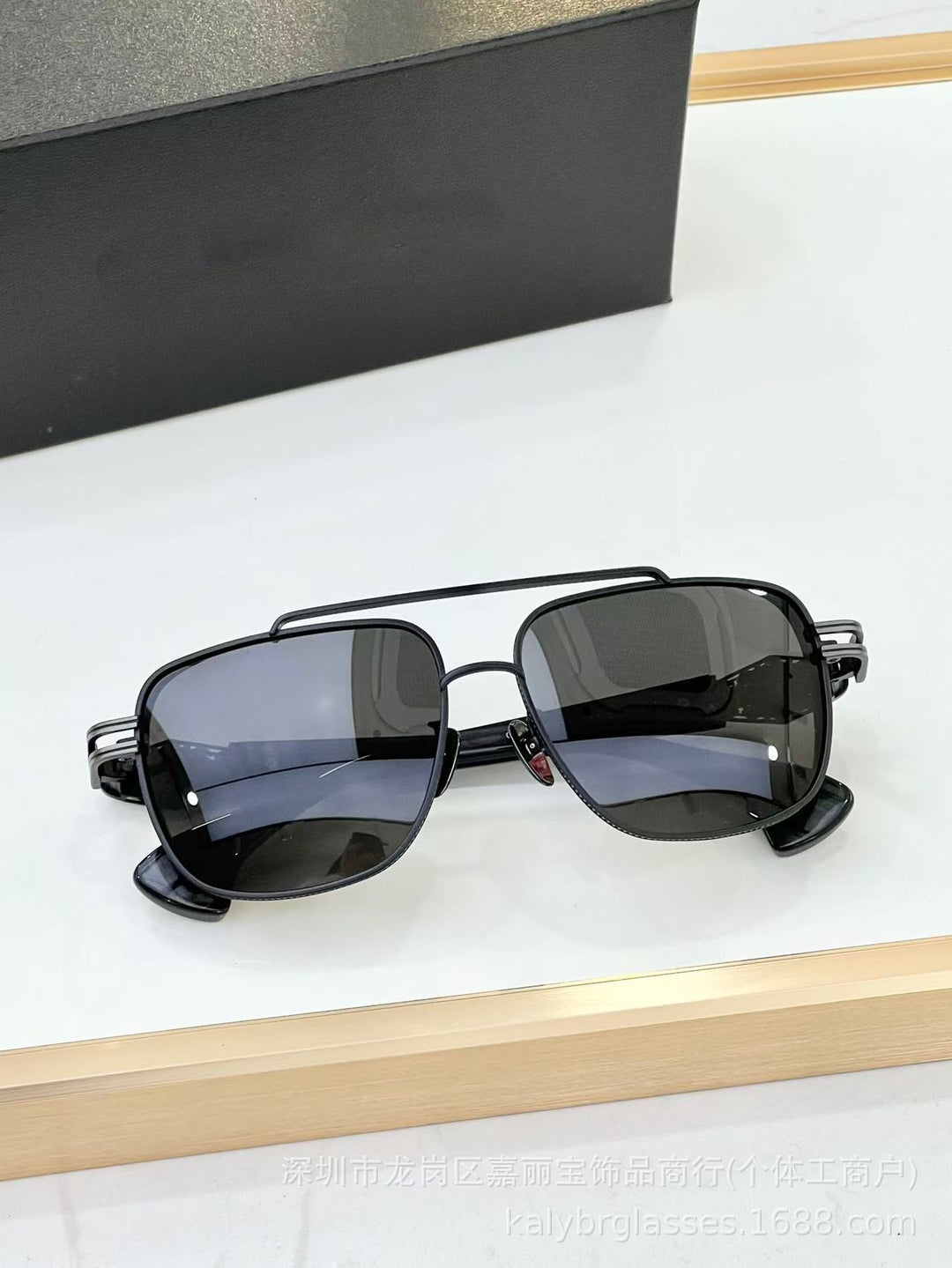Chrome Hearts Heavy Industry Metal Luxury Sunglasses