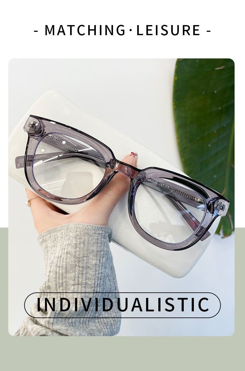 Classic Retro Thick-Frame TR90 Glasses
