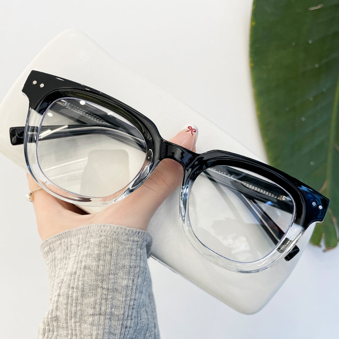 Classic Retro Thick-Frame TR90 Glasses