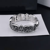 chrome hearts six-pointed star domineering bracelet