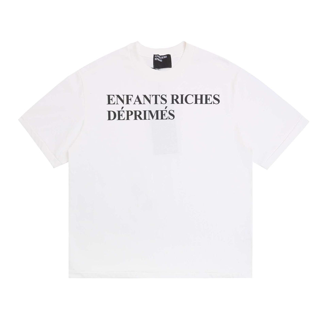 ERD Melancholy Rich Second Generation Print Short-Sleeve T-Shirt