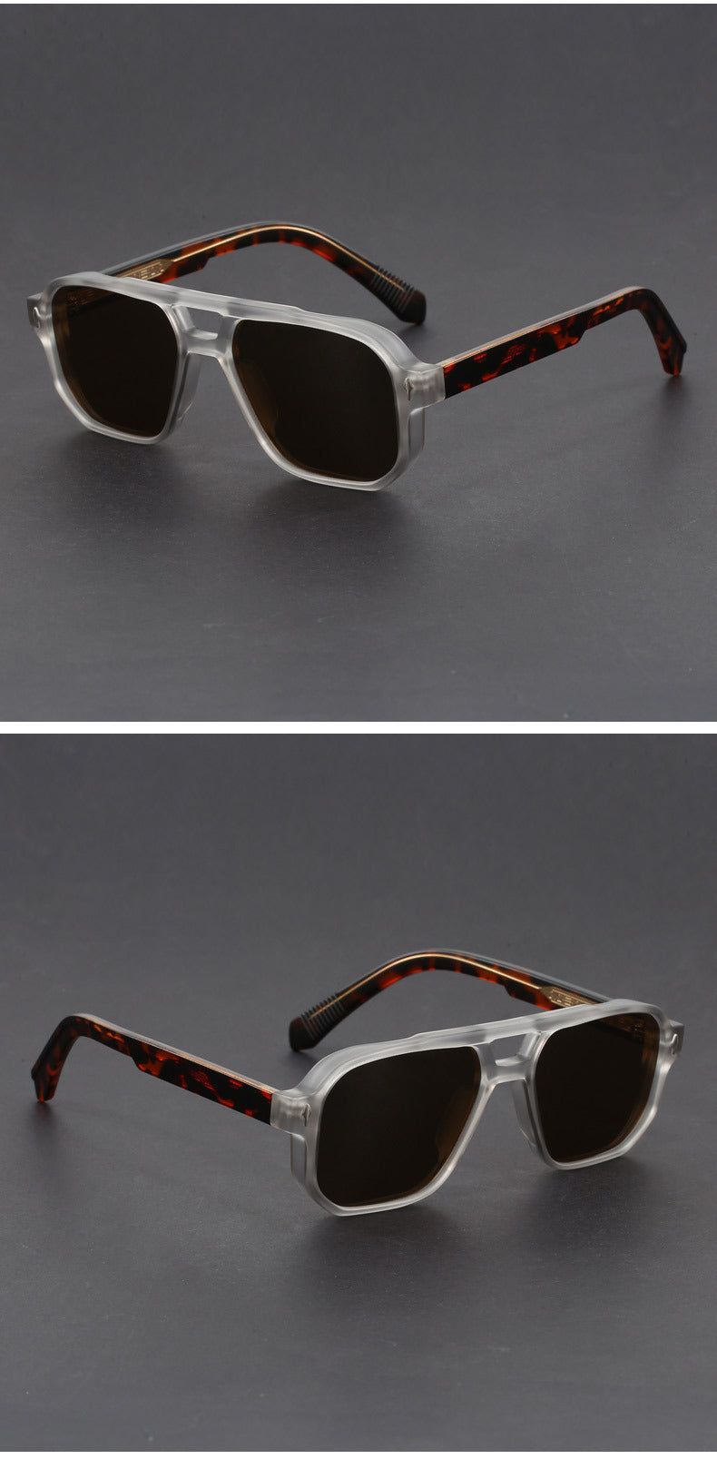 Large Frame Aviator Sunglasses