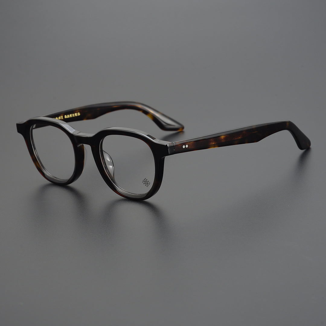 Purely Handmade Acetate Frames Bold Retro Eyeglasses